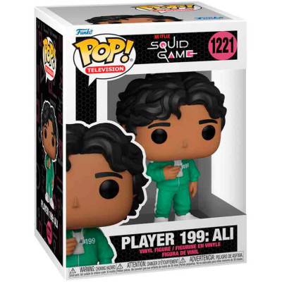Фігурка Funko Pop TV: Squid Game- Player 199:Ali (5908305237365)