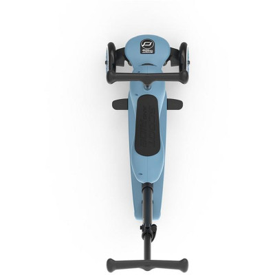 Самокат Scoot&amp;Ride Highwaykick-1 Push and Go сіро-синій (SR-240527-STEEL)