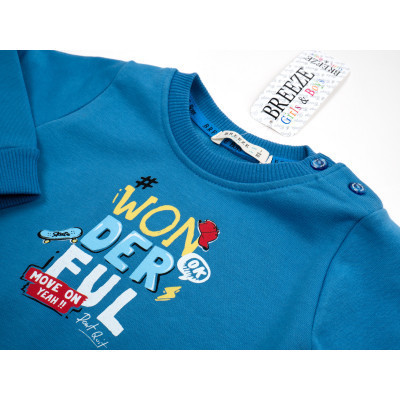 Спортивний костюм дитячий Breeze WONDERFUL (19411-104B-blue)
