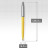 Ручка кулькова Parker JOTTER 17 Originals Yellow CT BP в Eco упаковці (15 332e)