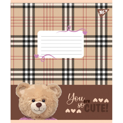 Зошит Yes You are cute А5 24 аркушів клітинка (767896)
