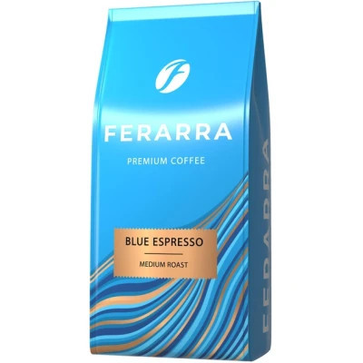 Кава Ferarra Blu Espresso в зернах 1 кг (fr.74100)