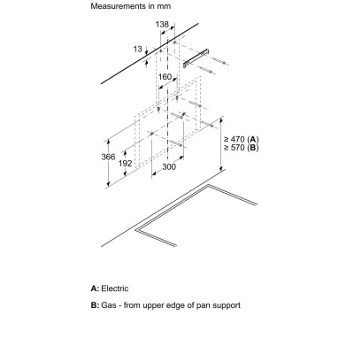 Витяжка кухонна Bosch DWK66PJ60T