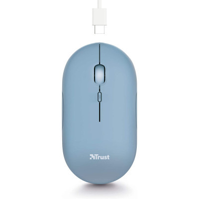Мишка Trust Puck Wireless/Bluetooth Silent Blue (24126)