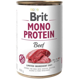 Вологий корм для собак Brit Care Mono Protein Beef з яловичиною (8595602555338)