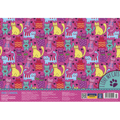 Підкладка настільна Cool For School Funny Cats (CF69001-05)