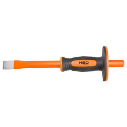 Зубило Neo Tools 22x18x300 мм, захист долоні, CrV (33-081)