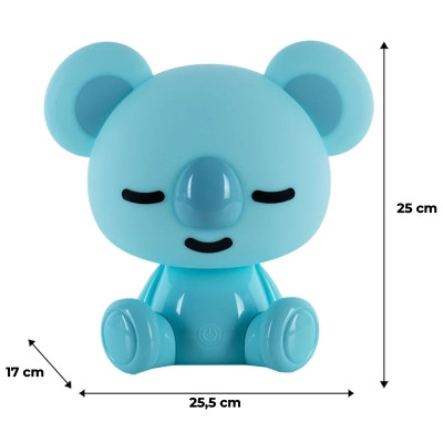 Нічник Kite Світильник LED з акумулятором Koala, блакитний (K24-491-2-3)