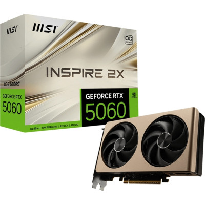 Відеокарта MSI GeForce RTX5060 8Gb INSPIRE 2X OC (RTX 5060 8G INSPIRE 2X OC)