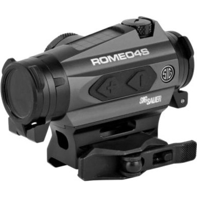 Коліматорний приціл Sig Sauer Romeo4S 1x20mm, 2 MOA RED DOT BALLISTIC CIRCLE DOT, SOLAR (SOR43021)