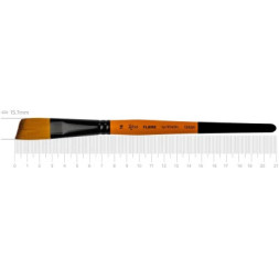 Пензлик для малювання Rosa Синтетика кутова, FLAME 1368А, №18 (4823098534549)