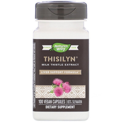Трави Nature&#039;s Way Розторопша Екстракт, Thisilyn, Milk Thistle, Liver Support F (NWY-06958)