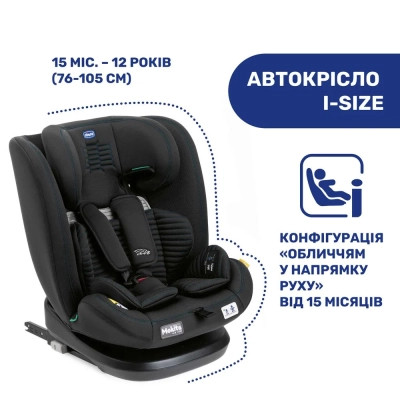 Автокрісло Chicco Mokita Air i-Size Сіре (87034.21)