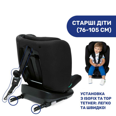 Автокрісло Chicco Mokita Air i-Size Сіре (87034.21)