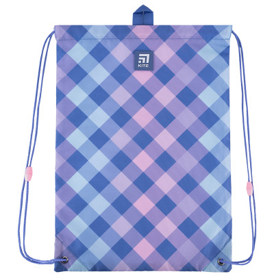 Сумка для взуття Kite Chequer Фіолетова (K24-600M-3)