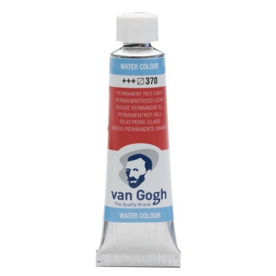 Акварельні фарби Royal Talens Van Gogh (370), Перм. червоний світлий, туба 10 мл (8712079417772)