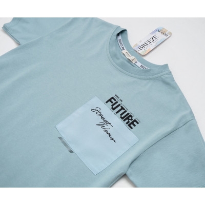 Футболка дитяча Breeze FUTURE (21472-146B-mint)