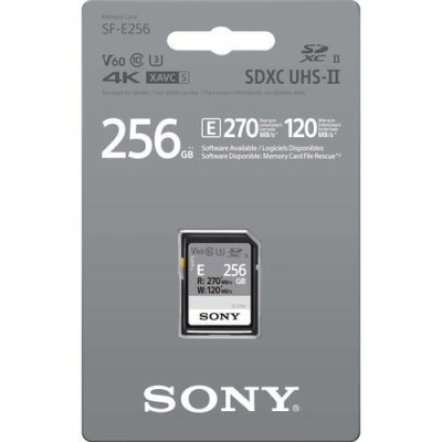 Карта пам&#039;яті Sony 256GB SDXC class 10 UHS-II U3 V60 (SFE256.ET4)