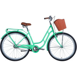 Велосипед Dorozhnik 28&quot; Retro Velosteel рама-19&quot; свiтло-зелений 2025 (OPS-D-28-378)
