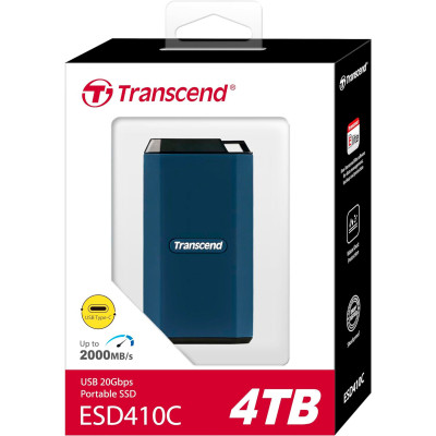 Накопичувач SSD USB Type-C 4TB ESD410C Transcend (TS4TESD410C)