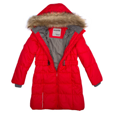 Пальто дитяче Huppa YACARANDA 12030030 червоний 140 (4741468936147)