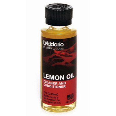 Засіб для догляду за гітарою D&#039;Addario Lemon Oil 59 мл (PW-LMN)