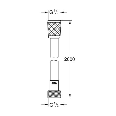 Шланг для душа Grohe 27173002 (CV032480)