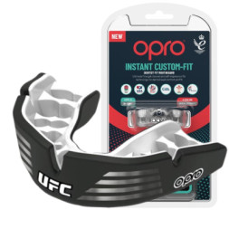 Капа Opro Instant Custom-Fit UFC Silver/Black (102529002) (Instan_Silver/Black)