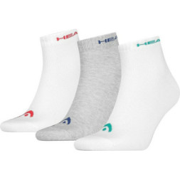 Шкарпетки Head Quarter 3P Unisex 761011001-003 3 пари Білий/Сірий 43-46 (8720245075916)