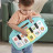 Дитячий килимок Fisher-Price ігровий центр блакитний Натискай та грай з технологією Smart Stages (англ.) (HWY58)