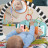 Дитячий килимок Fisher-Price ігровий центр блакитний Натискай та грай з технологією Smart Stages (англ.) (HWY58)