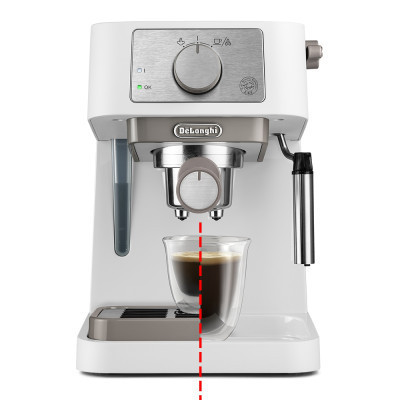Ріжкова кавоварка еспресо DeLonghi EC 260 W (EC260W)