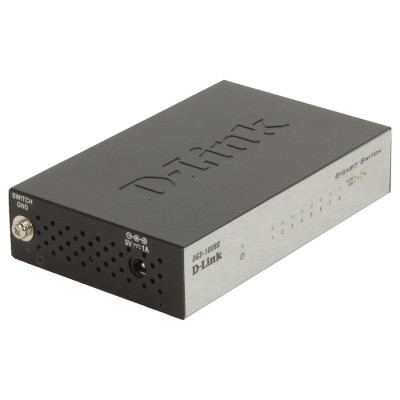 Комутатор мережевий D-Link DGS-1008D