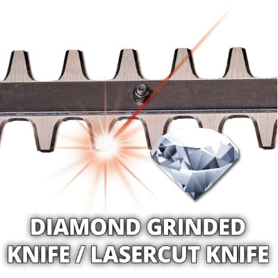 Кущоріз Einhell телескопічний GC-HH 9046, 900Вт, 460мм, крок 20мм, штанга 1.97-2.6м (3403880)