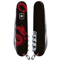 Ніж Victorinox Spartan Zodiac 91 мм Червоний дракон (1.3603.3_Z3361u)