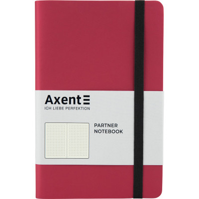 Книга записна Axent Partner Soft 125х195 мм в точку 96 аркушів Червона (8310-05-A)
