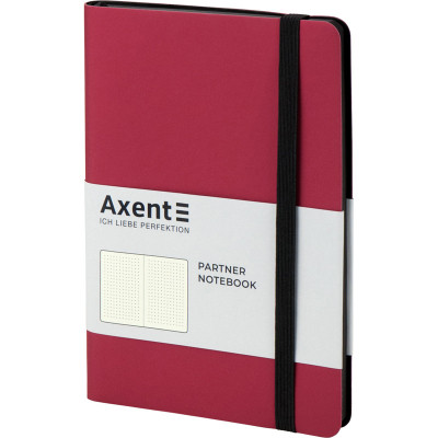 Книга записна Axent Partner Soft 125х195 мм в точку 96 аркушів Червона (8310-05-A)