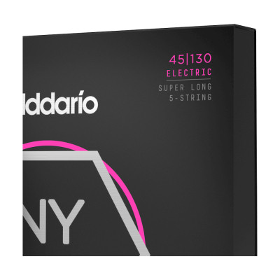 Струни для гітари D&#039;Addario NYXL Bass Regular Light 5-String / Super Long Scale (45-130) (NYXL45130SL)