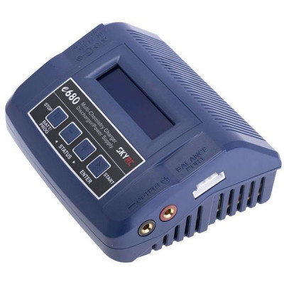 Зарядний пристрій для дрона SkyRc e680 8A/80W с/БП універсальне (SK-100149) (LC-E680)