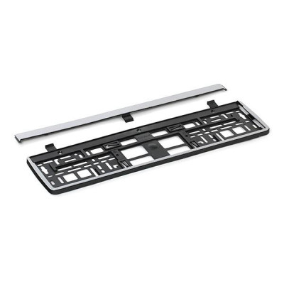 Рамка номерного знака VIRAGE cеребро (93-035)