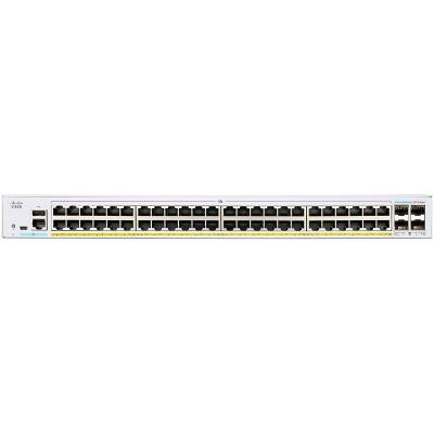 Комутатор мережевий Cisco CBS350-48P-4X-EU
