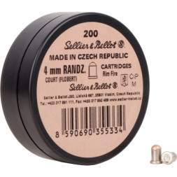 Патрони Флобера Sellier &amp; Bellot Bellot Randz Curte кал. 4 mm short 200 шт (V355332)