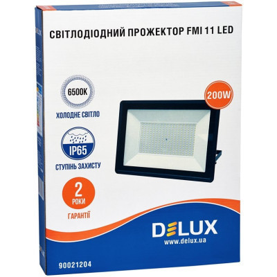 Прожектор Delux FMI 11 LED 200Вт 6500K IP65 (90021204)