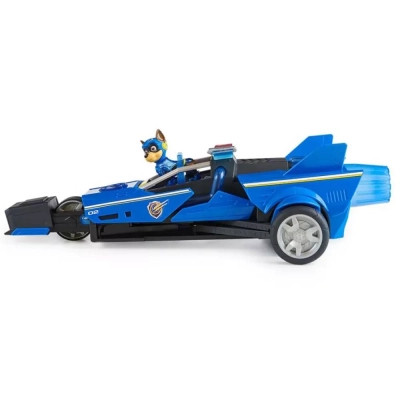 Ігровий набір Paw Patrol Щенячий патруль у кіно 2 Поліцейський автомобіль-трансформер Гончика делюкс (SM17732/7887)