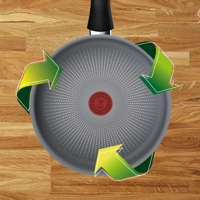 Сотейник Tefal Halo 24см сірий (C3123253)