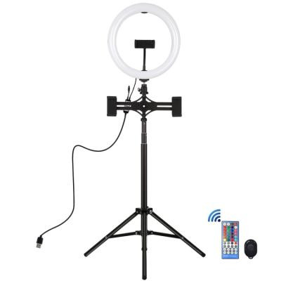 Набір блогера Puluz Ring USB RGBW LED lamp PKT3055B 10.2&quot; + tripod 1.65 м (PKT3055B)