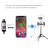 Набір блогера Puluz Ring USB RGBW LED lamp PKT3055B 10.2&quot; + tripod 1.65 м (PKT3055B)