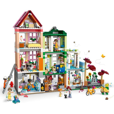 Конструктор LEGO Friends Хартлейк-Сіті. Квартири і крамниці (42670)