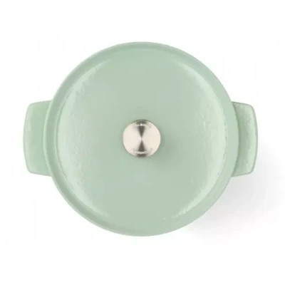Каструля KitchenAid чавунна з кришкою 3,3 л Фісташкова (CC007433-001)