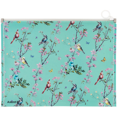 Папка на блискавці Axent zip-lock А4 Olga Selyshcheva, Spring (1497-33-A)